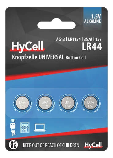 "Alkaliczne baterie guzikowe LR44 / LR1154 / AG13 image"