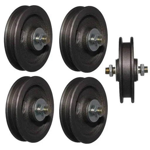 "Gate rollers, loose, 105 mm, 5 pieces image"