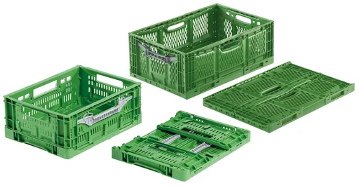 "Plastic container "Clever-Fresh-Box", foldable, 60 x 40 x 23 cm image"