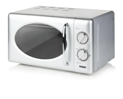 "Microwave "DO3020", with defrost function and timer, 20 liters, 6 power levels, silver, 700 watts image"
