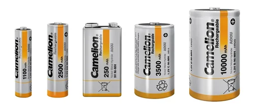 "NiMH Mignon (AA) battery with 2500mAh - 2 pieces including box image"