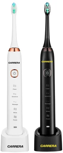 "Electric sonic toothbrush "Smilecare", white image"