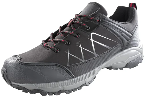 "Softshell shoe, color black/red, size 43 image"