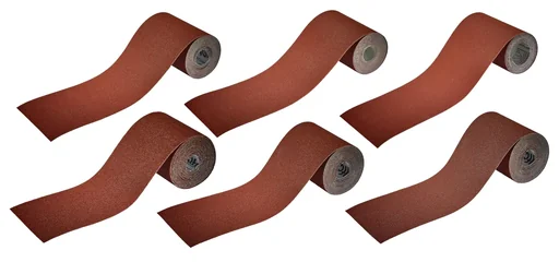 "Sandpaper roll for wood/metal 5 m, grain 60 image"