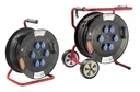 Professional drum Mammut 460 Version 1, 80m, 6 sockets 230V / 16A, with foldable base frame