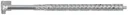 HOX professional wood screws HX countersunk head galvanized 6x140mm HX30 100 pieces