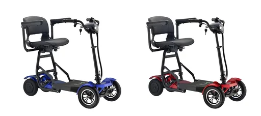 "4-wheel electric vehicle Assisi 2.0 6 km/h Basic: 36V/10Ah Li-ion, foldable, blue image"