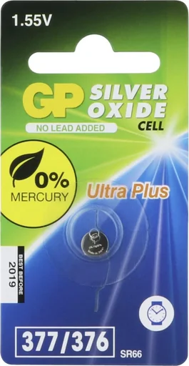 "Silver oxide watch battery SR66 - 1 piece image"