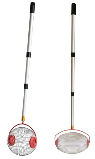 "Roll collector with telescopic handle, large image"