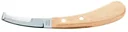 Hoof & claw knife, double-sided cutting, narrow