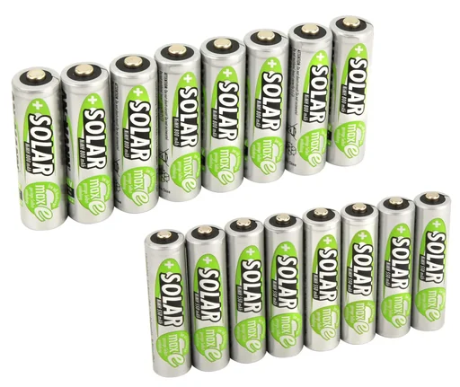 "Solar NiMH Mignon (AA) battery, 800 mAh - 8 pieces image"