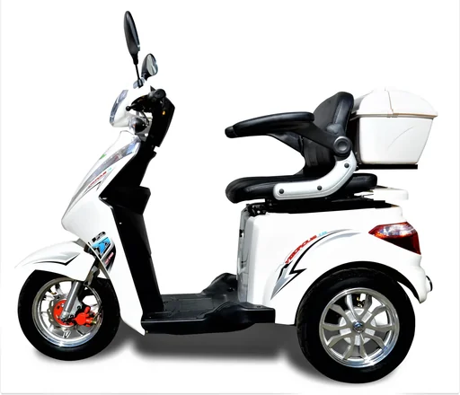 "Senior scooter white - 25 km/h - Senior mobility image"