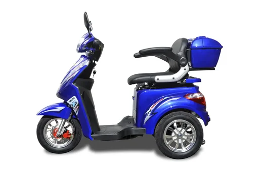 "Senior scooter blue - 25 km/h - Senior mobility image"