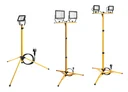 2 x 50W tripod LED construction light TW 8500 LM
