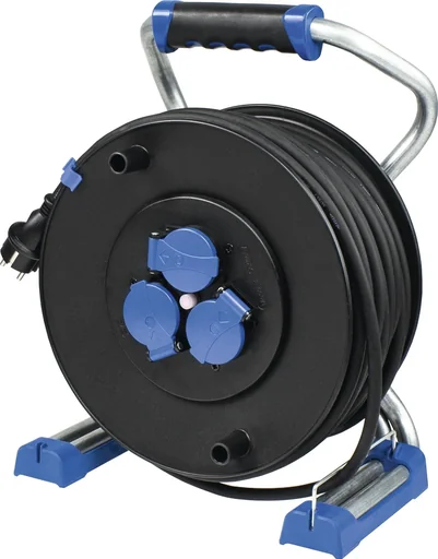 "Cable reel Xperts 320mm, 40m, H07RN-F 3G2.5, IP44, DGUV-I 203-006 image"