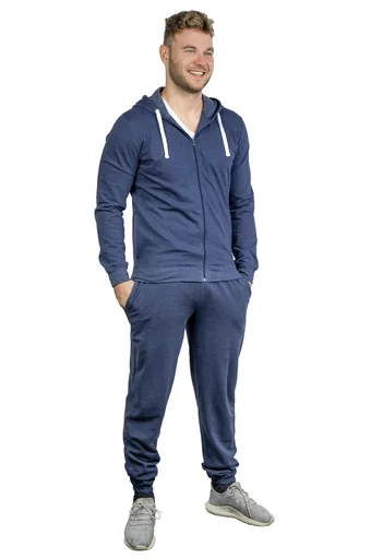 "Leisure suit color navy-melange, size 2XL image"