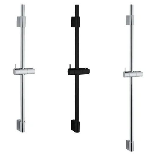 "Duschstange Classic Schwarz 70 cm image"