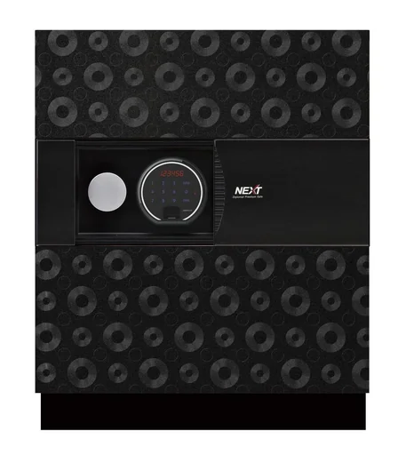 "NEXT document protection safe, external dimensions 880 x 500 x 550 mm, black image"