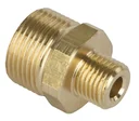 Counter nipple M22 AG x 1/4" AG