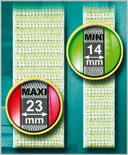 "Roller shutter belts - length 4.5 m - belt width 14 mm image"