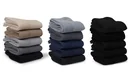 Comfortable socks, black assorted, size 39 - 42, 5 pairs