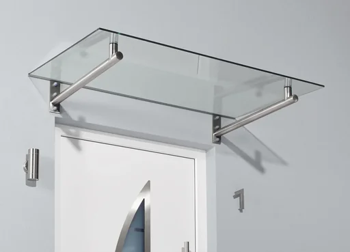 "Stainless steel canopy HD 160, 1600 x 1000 x 195 mm image"