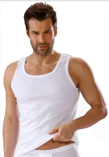 "Undershirt, double rib, pack of 2, size 5 image"