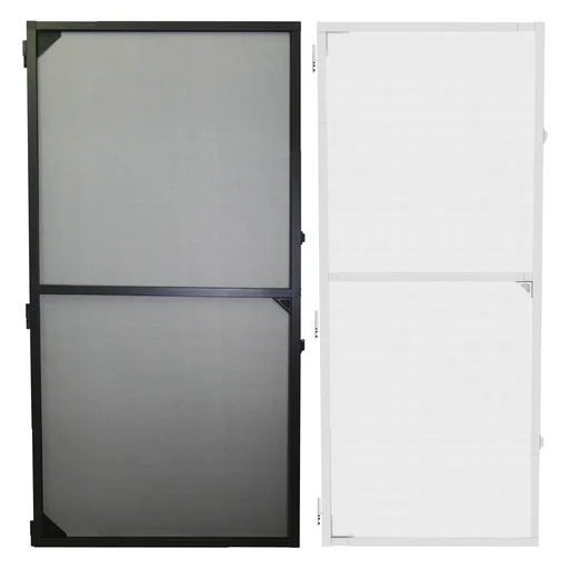 "Telescopic insect screen for doors, 100 x 215 cm, anthracite image"