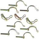 Pipe clip plug 10 mm, suitable for pipe 46 mm