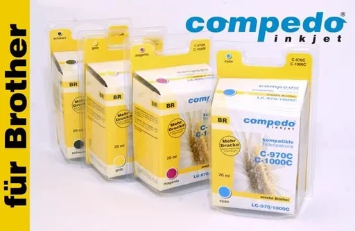 "Printer cartridge for Brother LC970/LC1000 Multipack 3-pack (Cyan, Magenta, Yellow) image"