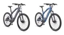 Unisex aluminum MTB E-Bike, 29 inches, 24-speed derailleur, blue, entry-level M922 hardtail