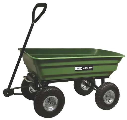 "Ogrodowy wózek transportowy "GGW 300" - z funkcją wywrotu i sprzęgania image"