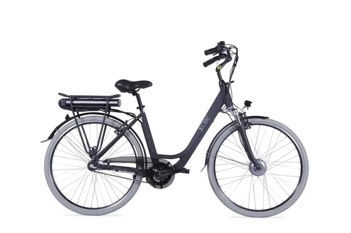 "Unisex City E-Bike 28 inches, frame size 50 cm, 7-speed hub gear, Metropolitan Joy 2.0, black, 8 Ah image"