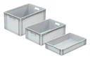 Euro-standard container, 600 x 400 x 120 mm, grey