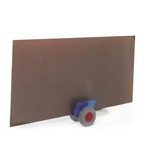 "Plate roller with pneumatic tires 260 mm image"