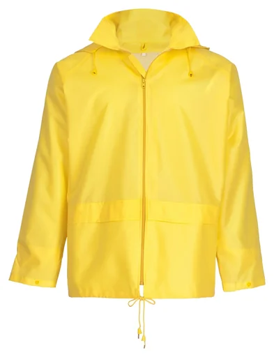 "PU rain jacket Profi, yellow, size XXL image"