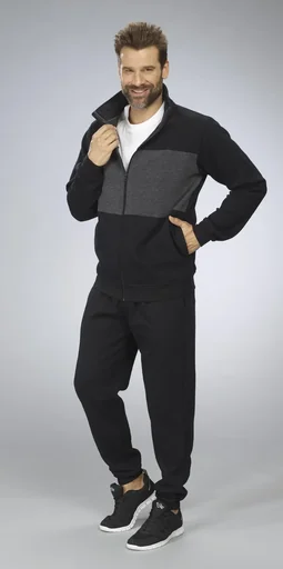 "Loungewear, color black/anthracite, size 2XL image"