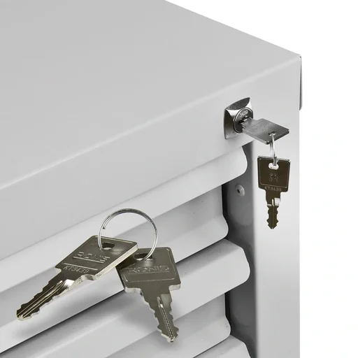 "Drawer cabinet / tool cabinet mammut, 6 drawers, RAL 7035 image"