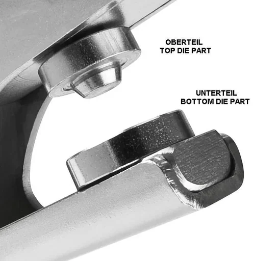"Tool inserts 10.0 mm for eyelet pliers No. 717439 image"