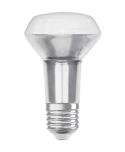 "LED STAR reflector lamp R63 with 4.3 watts, E27, 36°, warm white - 2 pieces image"
