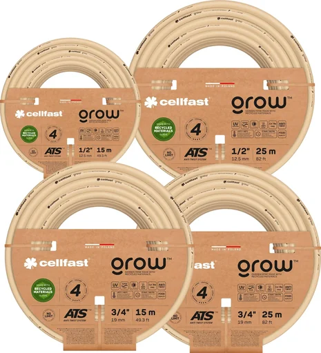 "Garden hose GROW 3/4" 25 m, 4-ply image"