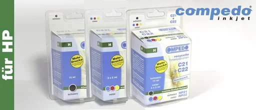"Printer cartridge for HP 21/C9351AE black image"