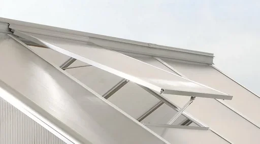 "Roof window Eos without glass, aluminum image"