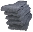 Men's leisure socks, anthracite, size 47 - 50