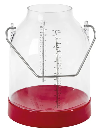 "Melkeimer, 30 Liter, rot, Bügelhöhe 143 mm image"