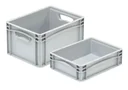 Euro-standard container, 300 x 400 x 120 mm, grey