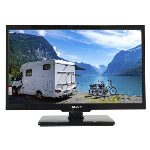"22-inch LED TV with DVD player, 12/24 and 230 volts image"