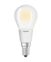 LED SUPERSTAR RETROFIT drop lamp with 6.5 watts, E14, warm white, matt, dimmable