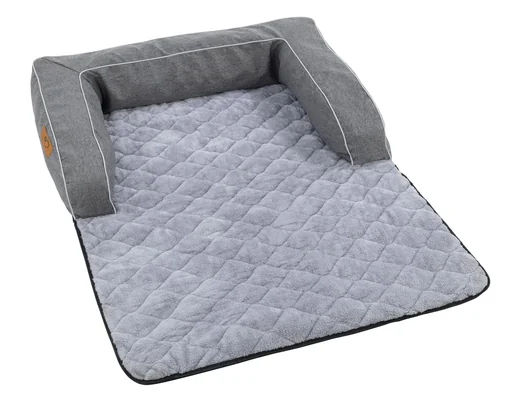 "Couch in Couch "Premium", anthracite, size L, 100 x 130 cm image"