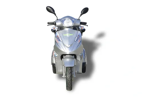 "Senior scooter silver - 30 Ah Li-Ion battery - 25 km/h - Senior mobility image"